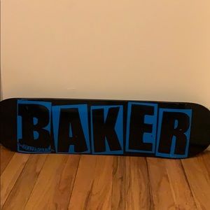 Baker skateboard with grizzly grip tape